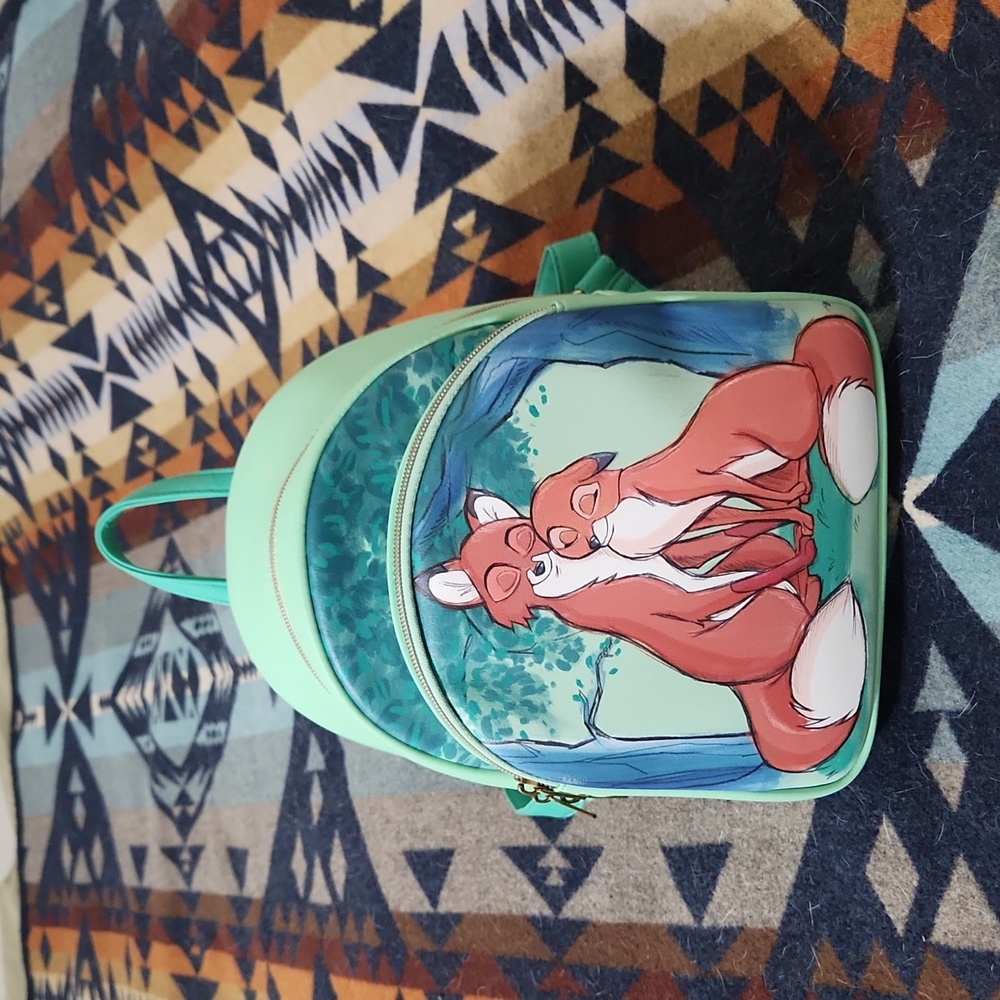 Loungefly Tod and Vixey backpack